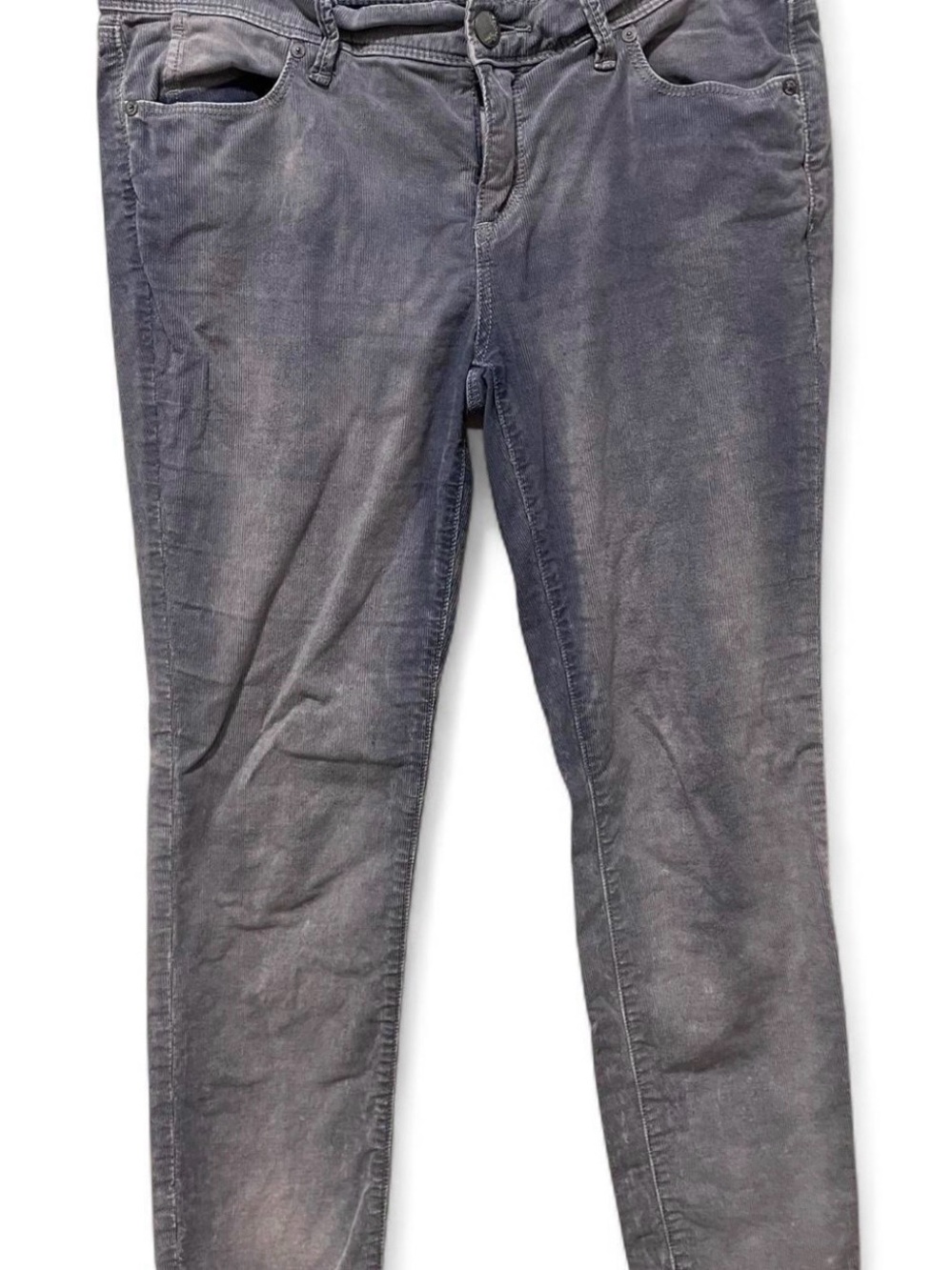 Free People low rise Slim Fit blueish Gray Jeans